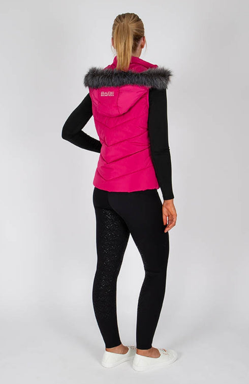 BARE Winter Series - Ellie Vest - Hot Pink