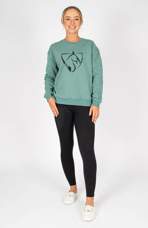 BARE Icon Sweater - Sage Green