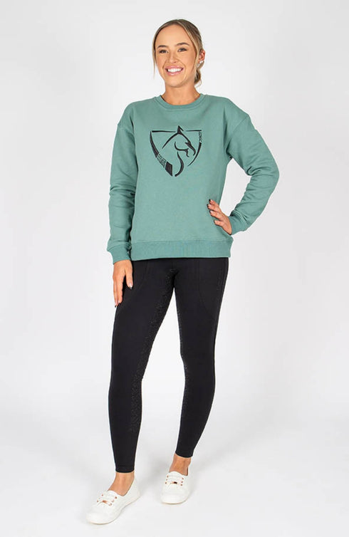 BARE Icon Sweater - Sage Green
