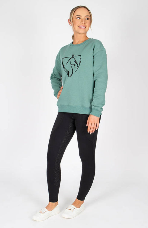 BARE Icon Sweater - Sage Green