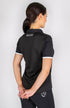 BARE Active Mesh Polo Shirt - Black