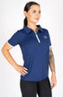 BARE Active Mesh Polo Shirt - Navy