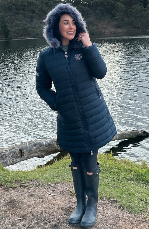 BARE Winter Series - Leah Jacket - Navy