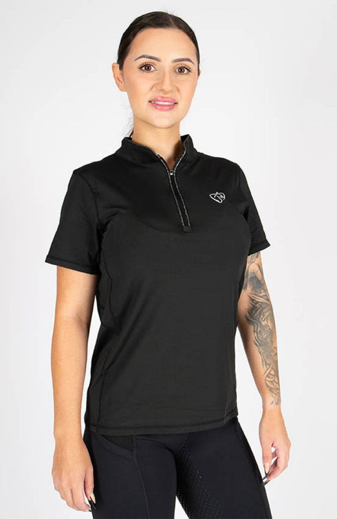 BARE Windsor Sunsafe Riding Shirt - Black