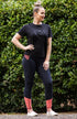 BARE Performance Riding Tights - Neon Orange