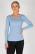 BARE Active Long Sleeve Tee - Ice Blue