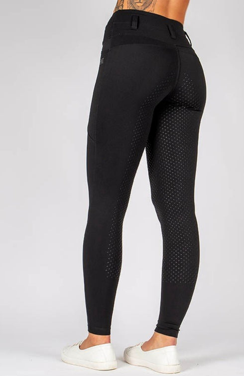 BARE ThermoFit Winter Performance Riding Tights - Black