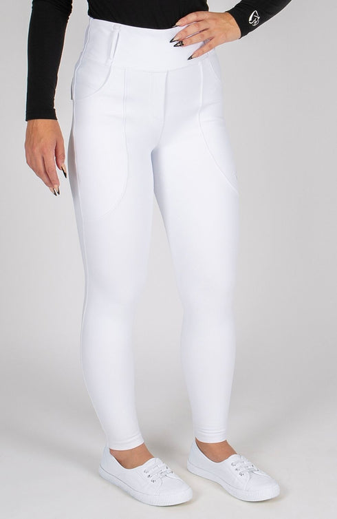 BARE Sculpt Hybrid Riding Breeches - White