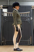 BARE UltraSlim 2-Tone Competition Tights - Hunter & Havana Brown