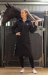 BARE Candace Lightweight Waterproof Long Jacket (Mesh Lined) - Black