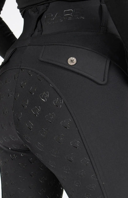 BARE Sculpt Hybrid Riding Breeches - Black