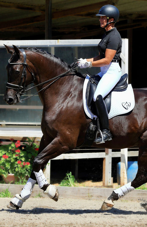 BARE Sculpt Hybrid Riding Breeches - White