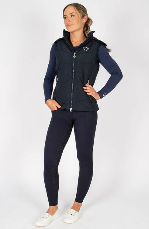 BARE Winter Series - Ellie Vest - Navy