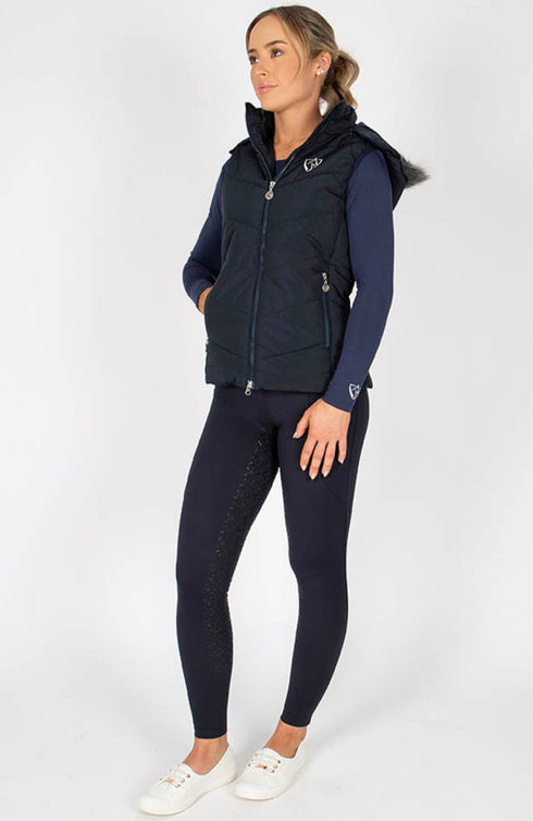 BARE Winter Series - Ellie Vest - Navy