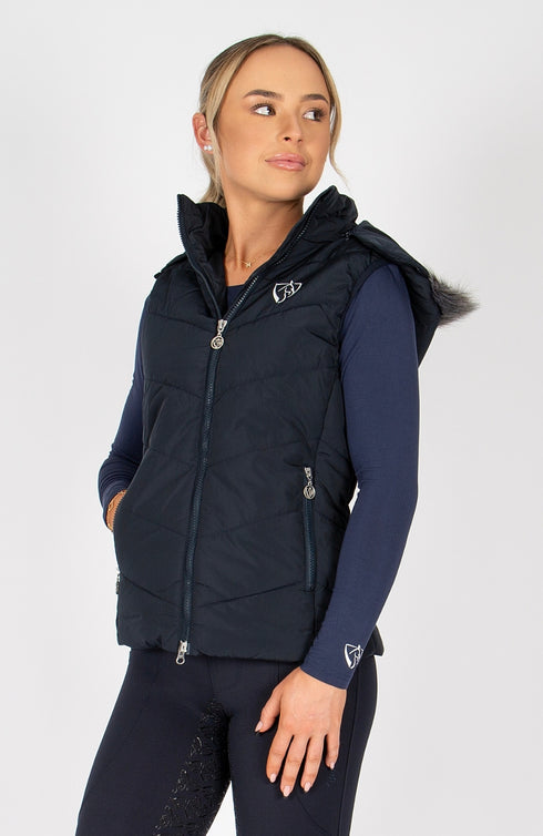 BARE Winter Series - Ellie Vest - Navy