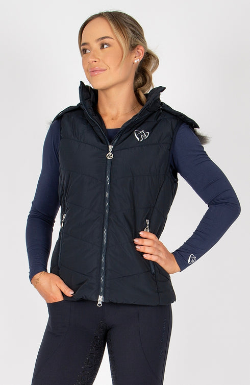 BARE Winter Series - Ellie Vest - Navy