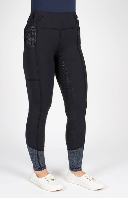 BARE Performance Riding Tights - Active Navy
