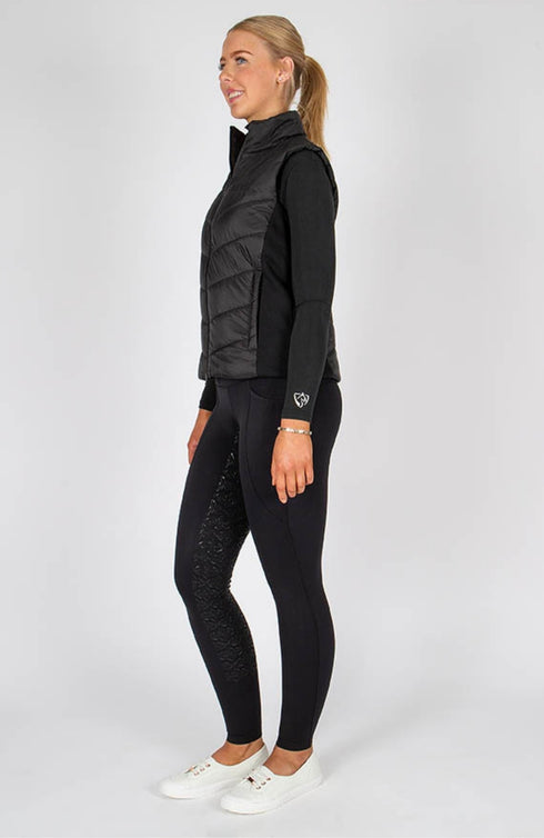 BARE Winter Series - Annabel Vest - Black