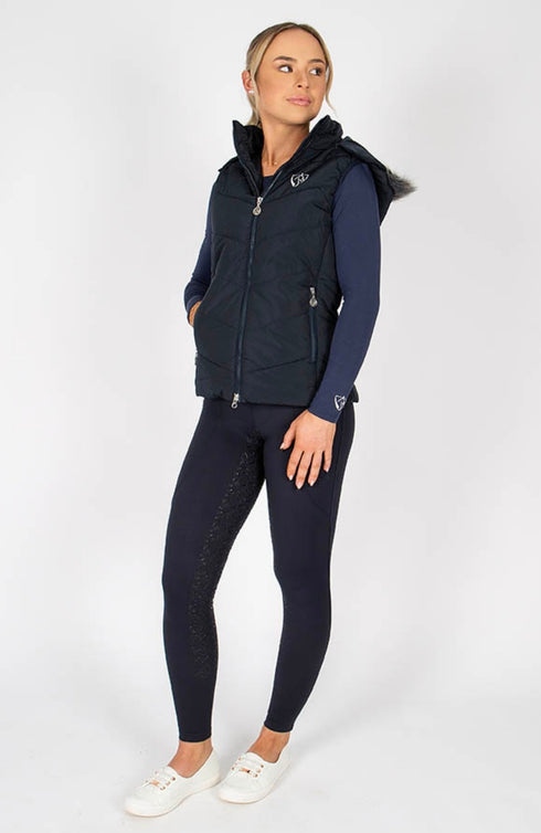 BARE Winter Series - Ellie Vest - Navy