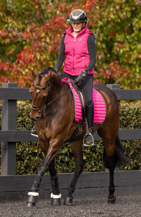 BARE Winter Series - Ellie Vest - Hot Pink