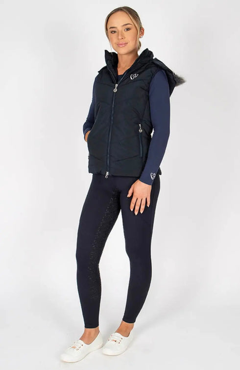 BARE Winter Series - Ellie Vest - Navy