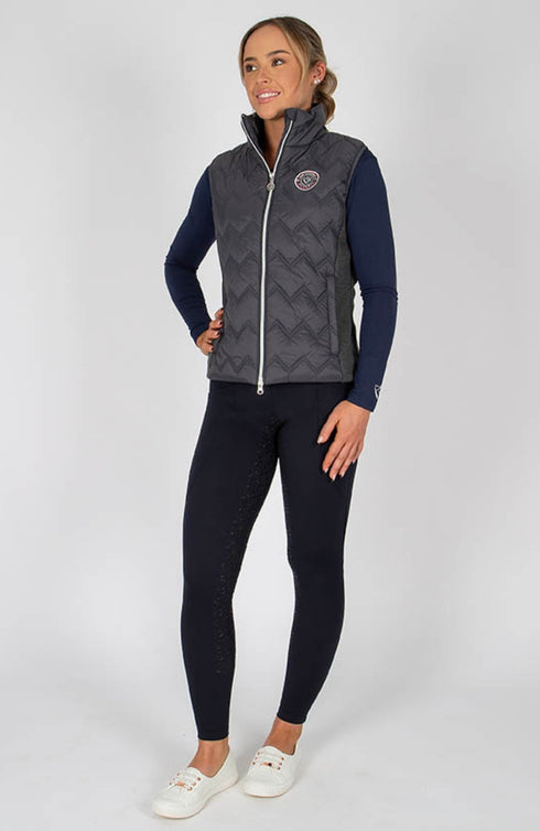 BARE Winter Series - Sienna Vest - Charcoal