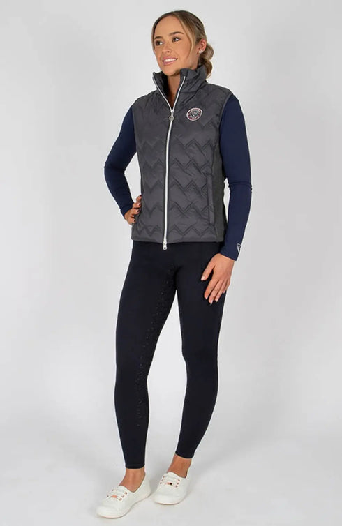 BARE Winter Series - Sienna Vest - Charcoal