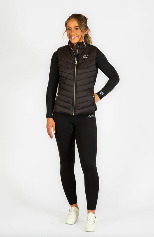 BARE Winter Series Sovereign Slimline Padded Vest - Black