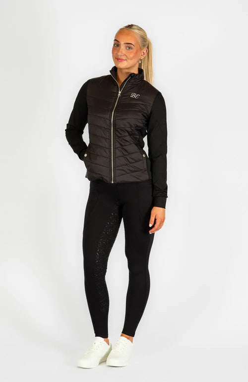 BARE Winter Series Sovereign Slimline Padded Jacket - Black BARE Equestrian