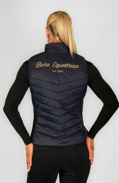 BARE Winter Series Sovereign Slimline Padded Vest - Navy