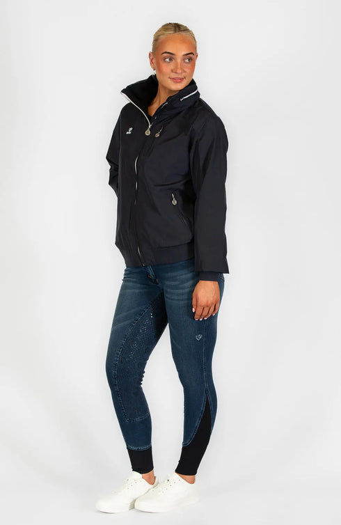 BARE Winter Series Polo Bomber Jacket - Navy