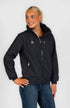 BARE Winter Series Polo Bomber Jacket - Navy