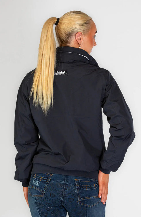 BARE Winter Series Polo Bomber Jacket - Navy