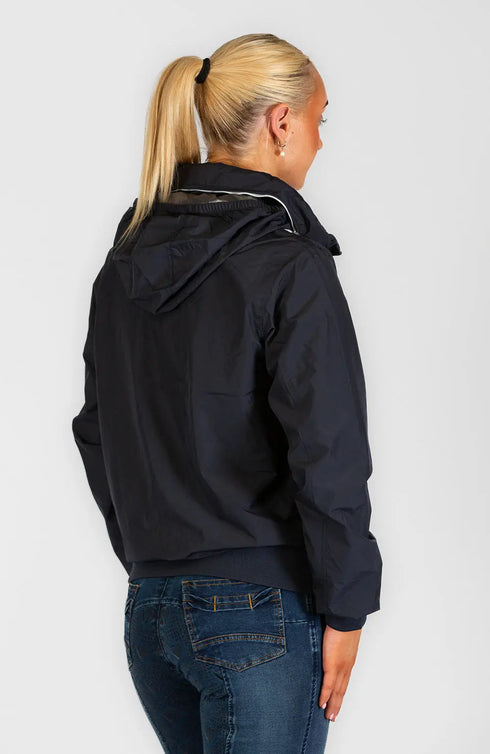BARE Winter Series Polo Bomber Jacket - Navy