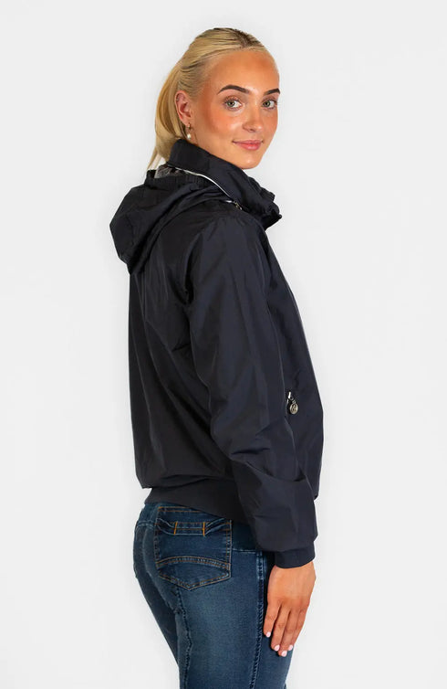 BARE Winter Series Polo Bomber Jacket - Navy