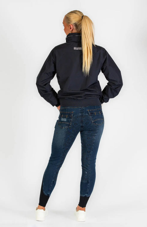 BARE Winter Series Polo Bomber Jacket - Navy
