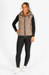 BARE Winter Series Urban Padded Vest - Walnut