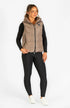 BARE Winter Series Urban Padded Vest - Walnut