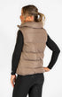 BARE Winter Series Urban Padded Vest - Walnut