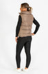 BARE Winter Series Urban Padded Vest - Walnut