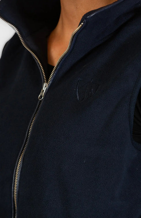 BARE Winter Series Manor Teddy Vest - Navy