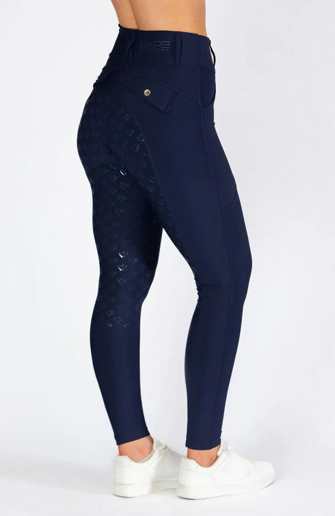 BARE Sculpt Hybrid Riding Breeches - Midnight Navy