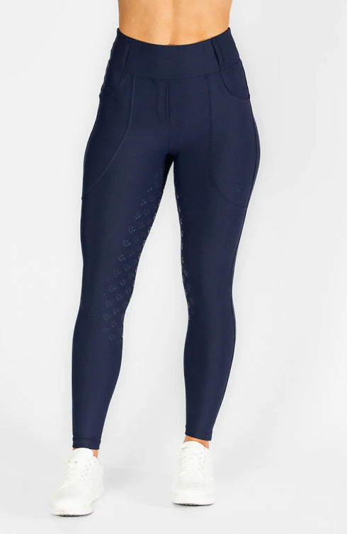 BARE Sculpt Hybrid Riding Breeches - Midnight Navy