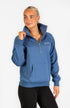BARE Quarter Zip Teddy Pullover Sweater - Windsor Blue