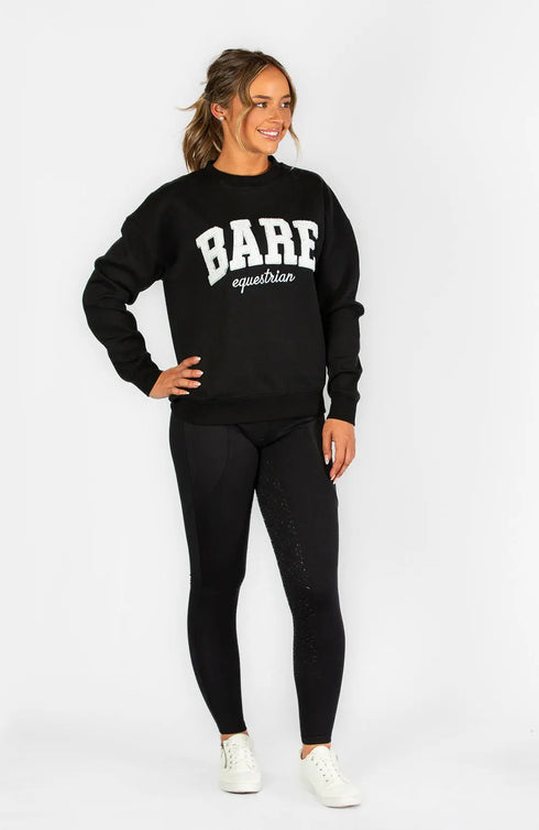 BARE Academy Sweater - Black/White