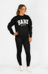 BARE Academy Sweater - Black/White