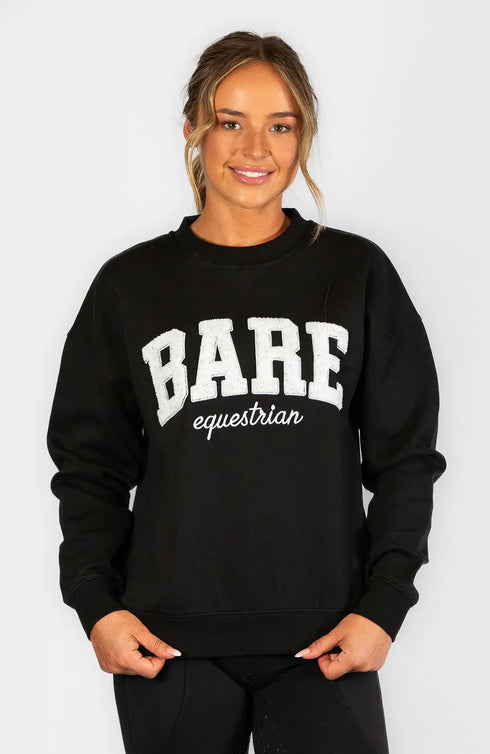 BARE Academy Sweater - Black/White