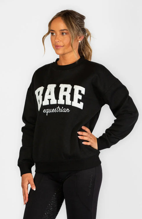 BARE Academy Sweater - Black/White