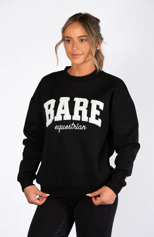 BARE Academy Sweater - Black/White