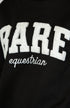 BARE Academy Sweater - Black/White